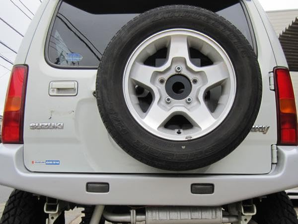 ジムニーJB23リアタイヤ移動キット ジムニー JB23 JB33 JB43 スペアタイヤ移動キット リフトアップ