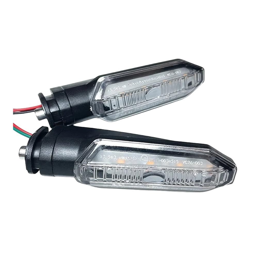 Luces Intermitentes para motocicleta, 12 V, doble color, para