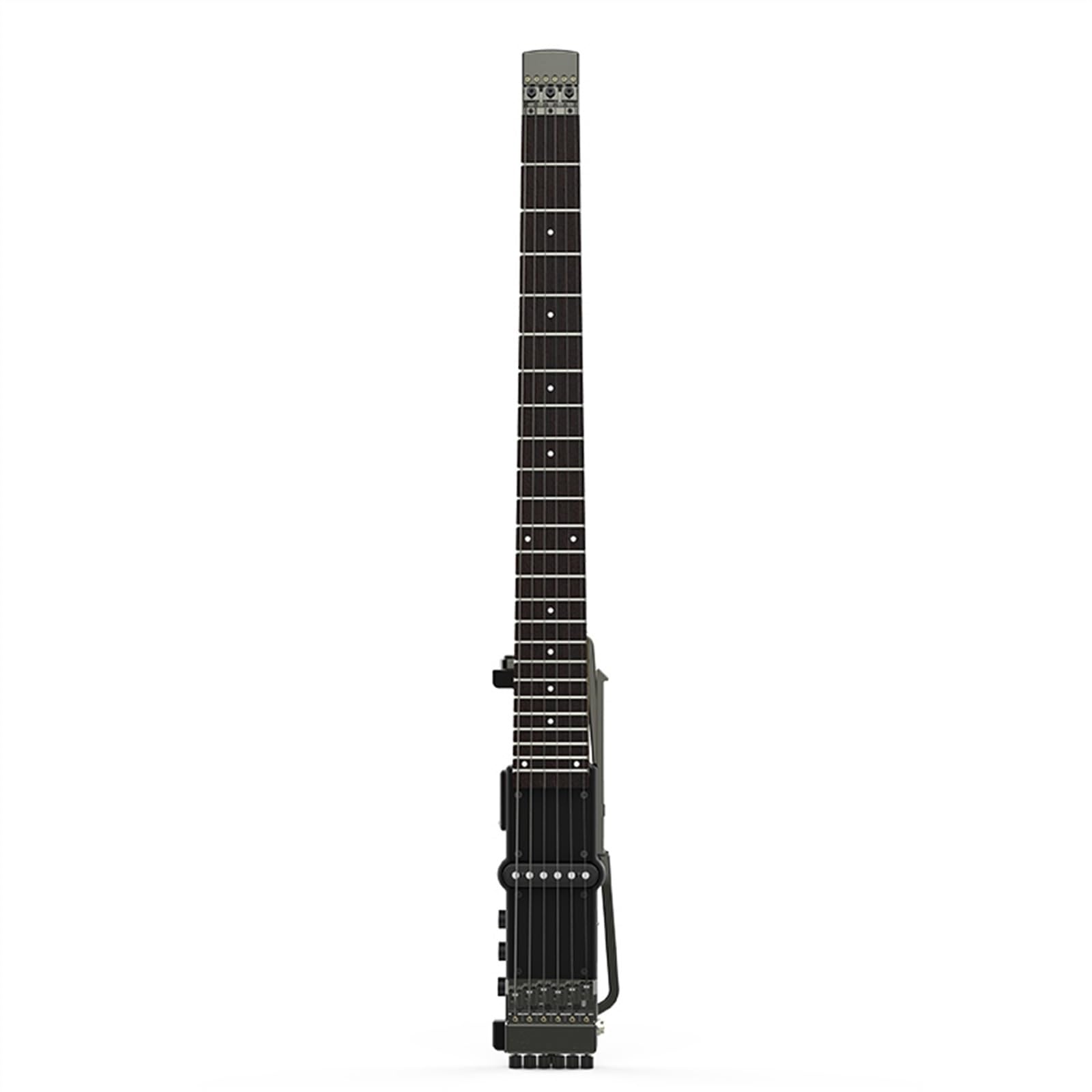 Guitarra Eléctrica De Viaje Sin Cabeza Guitarra Plegable Guitarra De Metal Mini Guitarra Principiantes Guitarra Eléctrica