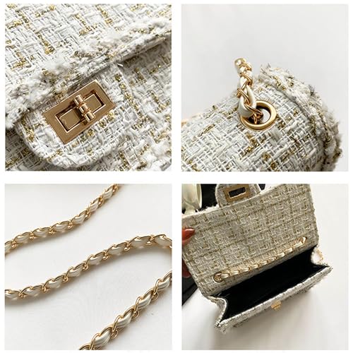 Bolsos y carteras de tweed para mujer miniatura 5