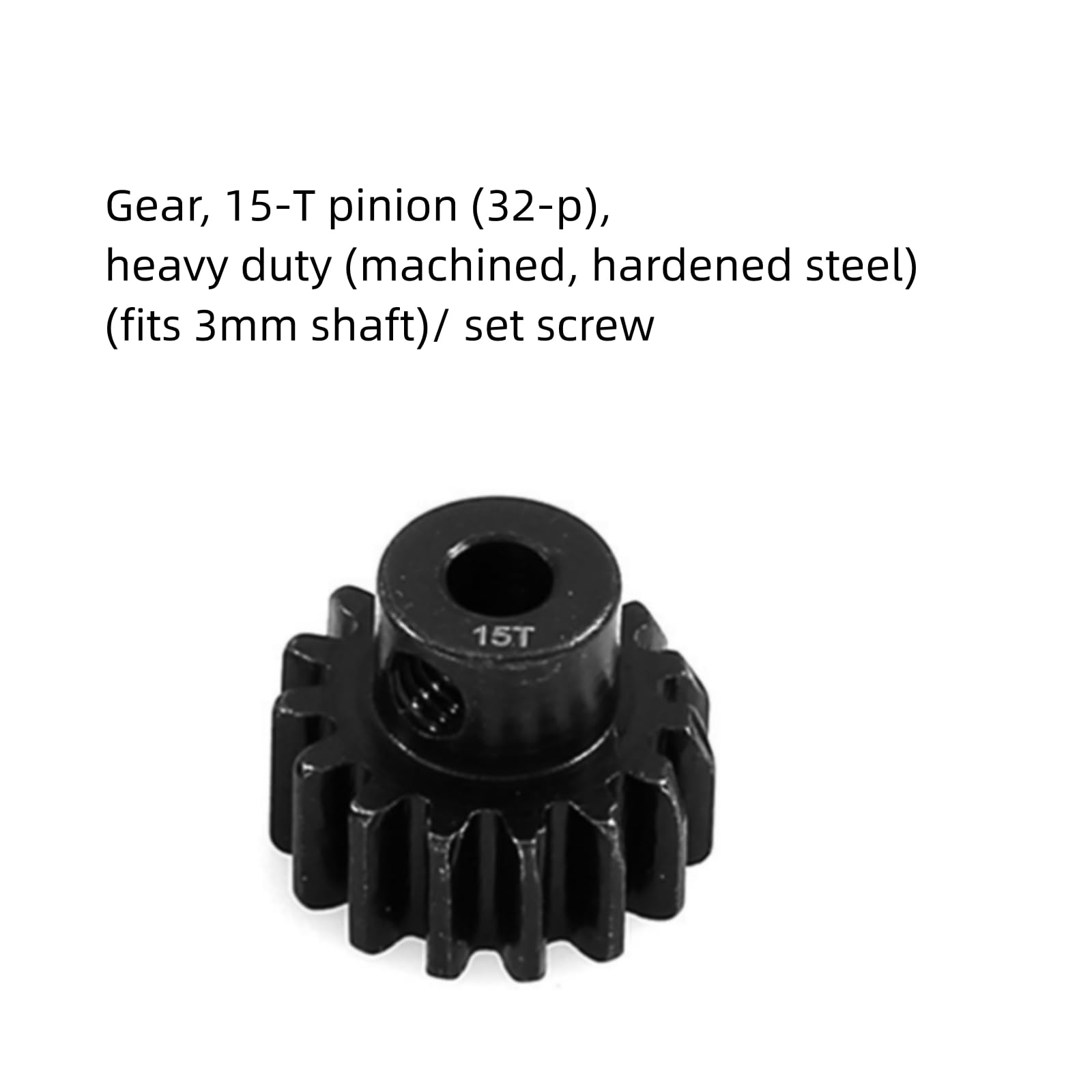 T4様 Amazon.com: 2pcs 3945X Hardened Steel 15-Tooth Pinion Gear (32