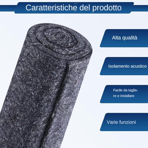 Insonorización y protección contra corrientes de aire con aislante 6
