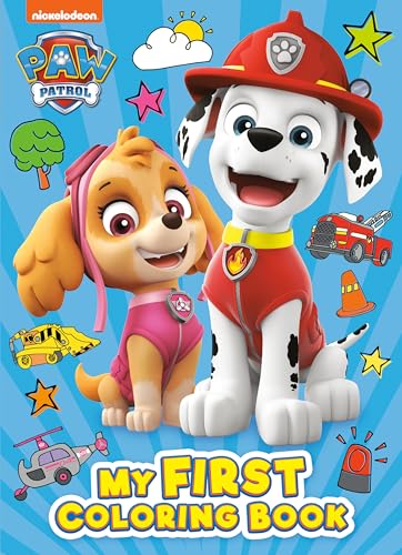 Paw Patrol: My First Coloring Book (Paw Patrol)