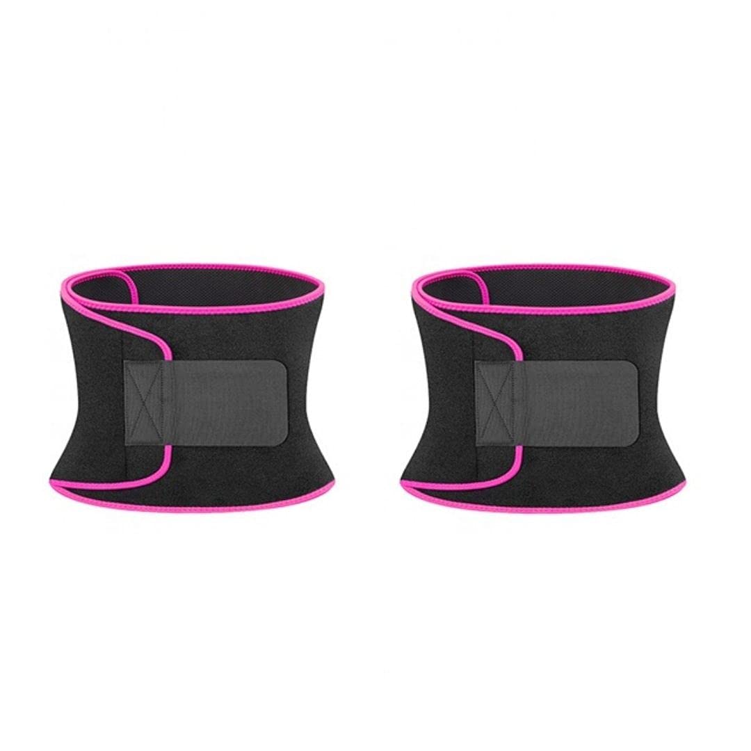 obliss Sweat Slim Belt Neoprene- Sweat Belt for Men and Women Fits Upto 46 Inches- Combo Black Color (B0972DDFPR) Amazon Price History, Amazon Price Tracker