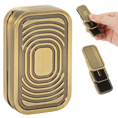 JUDIXY Fidget Slider, Magnetic Metal Fidget Toys Adults, Anxiety Relief Toy