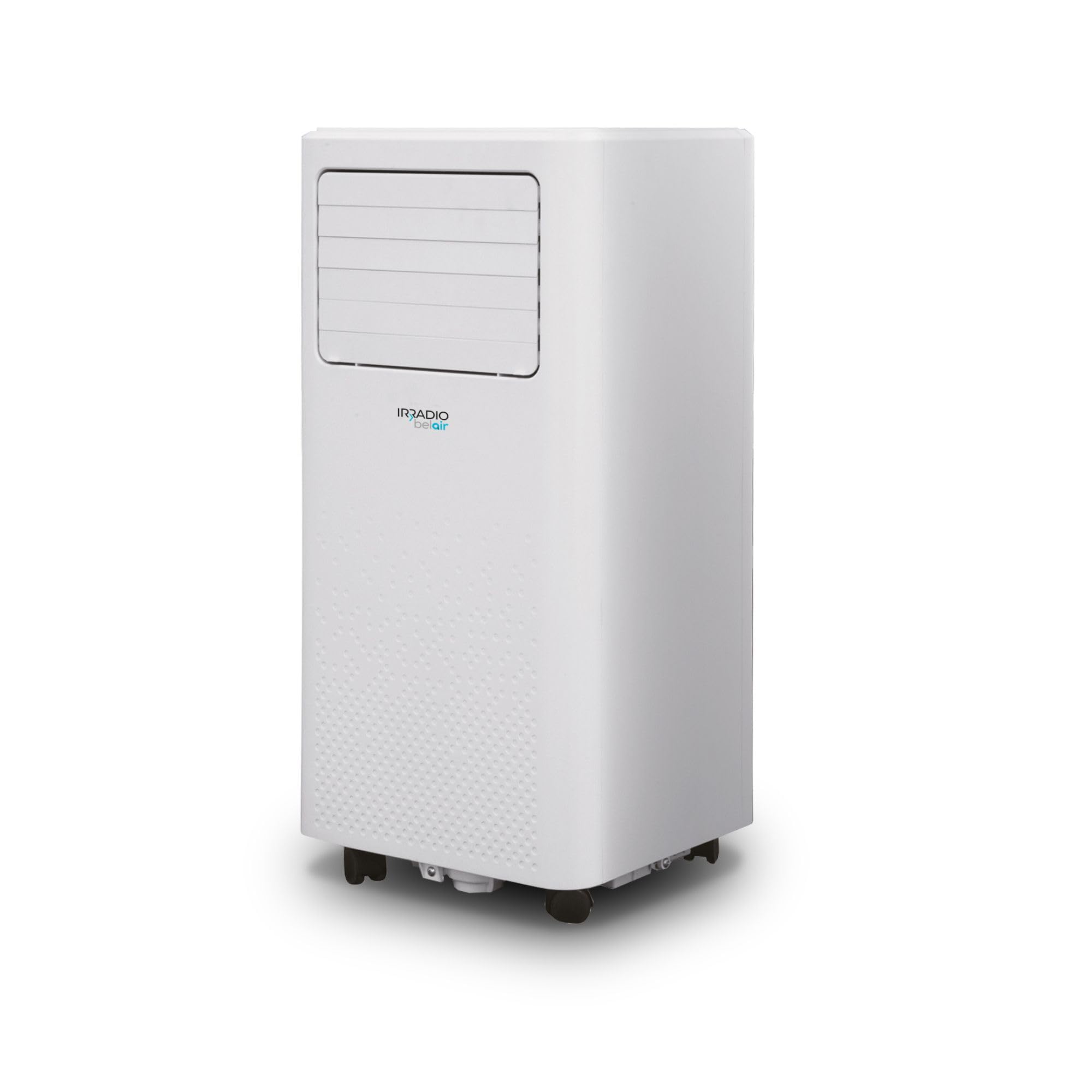 VIGO 7, Condizionatore Portatile 7000 BTU con Pompa Calore e Deumidificatore, Tubo Scarico Aria Posteriore, Gas R290, Telecomando Wireless, Timer programmabile, Ruote, 63dB