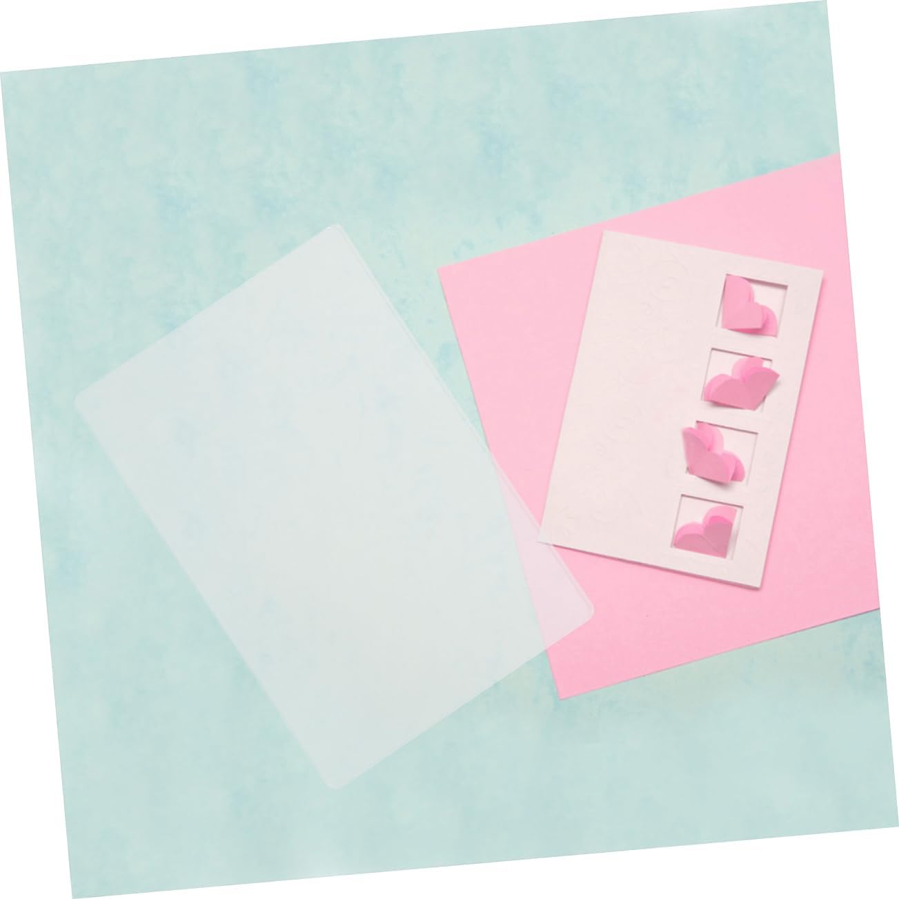 VILLCASE Acrylic Embossing Machine Backing Plate Cutting Pad Die Cutting Replacement for Scrapbooking Embossing Machine