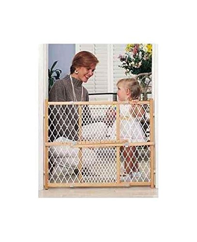 Strain Wooden Gate w Plastic Mesh Panels