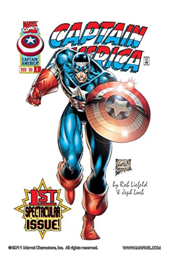 Amazon | Captain America (1996-1998) #1 (English Edition