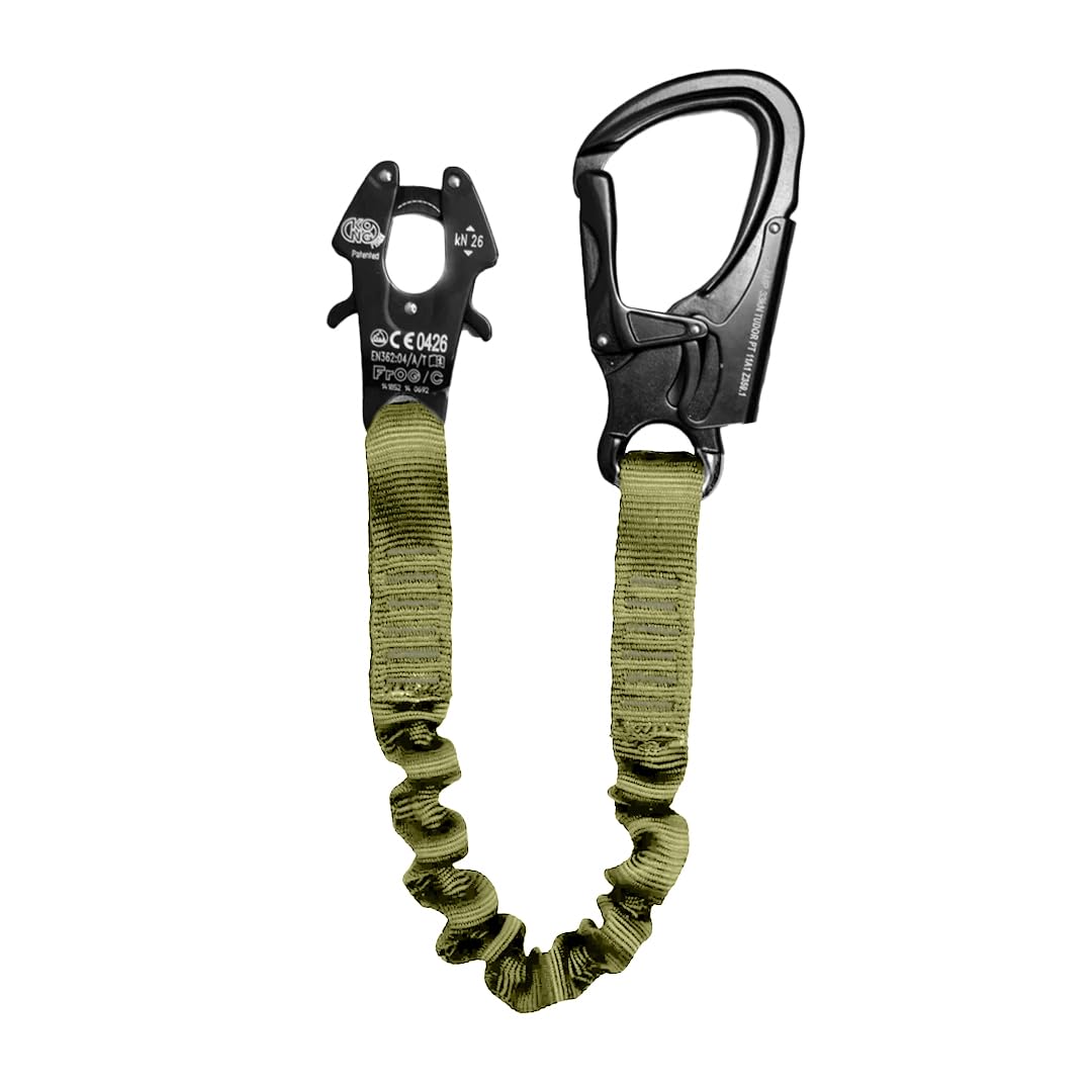 小物 Kong Frog Retention Lanyard W.M Custom Helo Retention Lanyard with Kong Frog Cable & Snap Hook 24 Inches