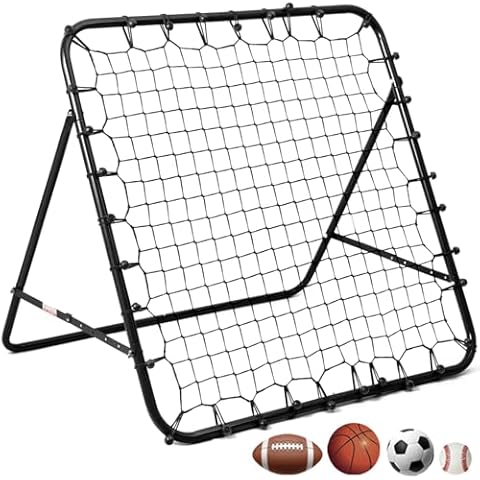 Hibtn Football Training Rebounder Net for Kids Cover