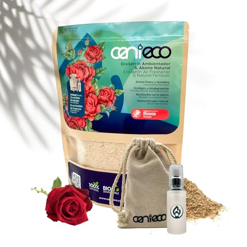 Ambientadores duraderos para armarios – Regulable intensidad, Absorbe Olores y Refresca el Aire – 100% Ecológicos (Rosa)