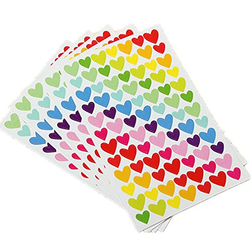 6枚の自己粘着ステッカーフォトアルバムクラフトステッカーTheBigThumbによるスクラップブッキングジャーナルデコレーション