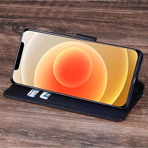 Funda para Apple iPhone 13 de 6.1" tipo libro con tarjetero y soporte horizontal 6