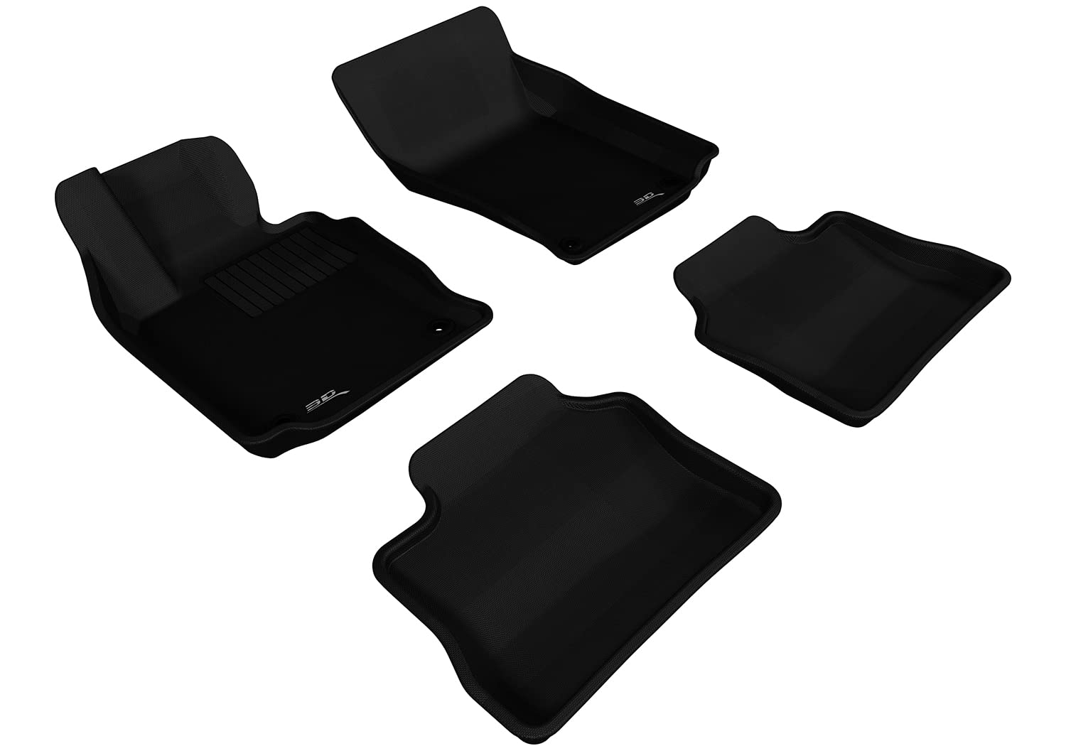 3D MAXpider Kagu Floor Mat (Black) Full Set