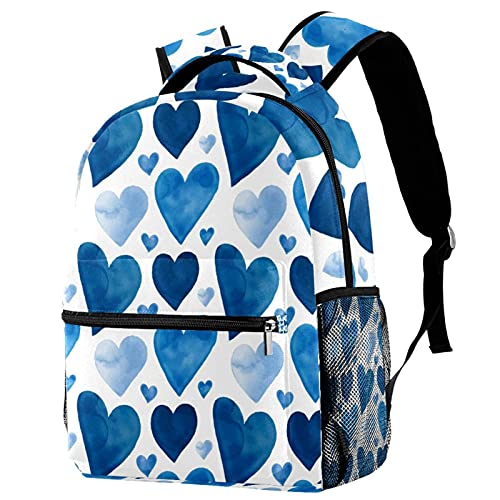 Sac à dos campus ergonomique bleu pour soulager le dos des élèves