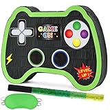 WERNNSAI Video Game Controller Piñata - Game Party Supplies Piñata Bundle with Blindfold and Bat for Boys Kids Gaming Theme Birthday Party Game Carnival Activity Decorations (15.7' x 12.2' x 3.1')