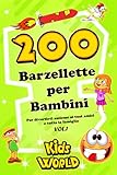 barzellette per bambini: 200 barzellette per bambini - edizione kids world