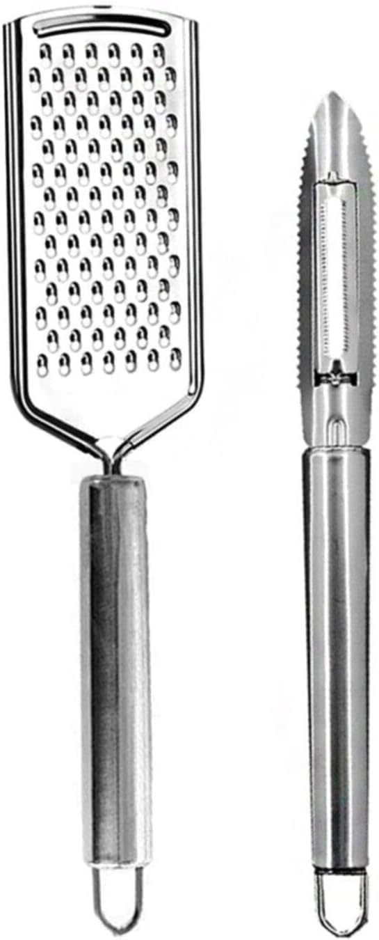 Arsimo 2'li Rende Ve Soyacak Seti Paslanmaz | Metal Rende Soyacak Set