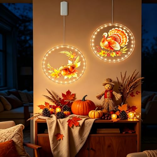 3-Pack Rechargeable Fall Window Lights - 16.99 w/ Code + 50% Off Code KPODGB0S - image 6