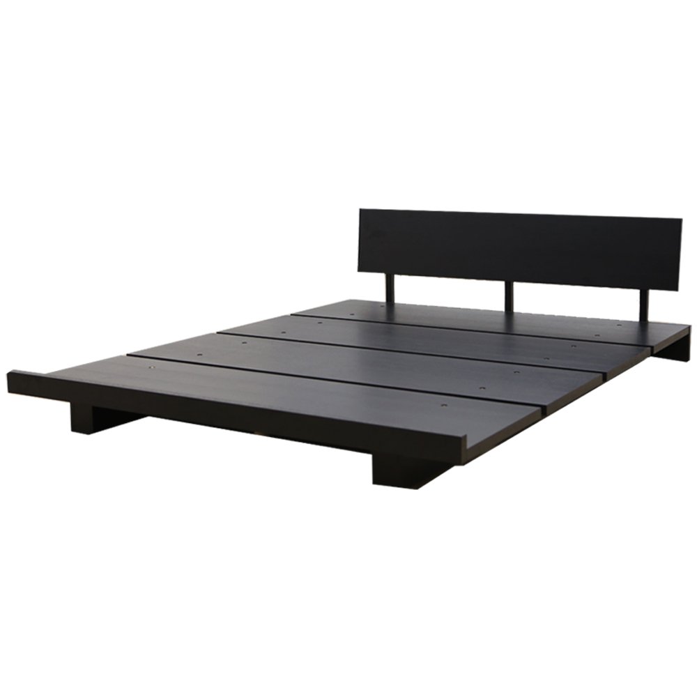 アルモニア セミダブルベッドフレーム ブラック ARMONIA ベッド ベッドフレーム セミダブル モダン 北欧