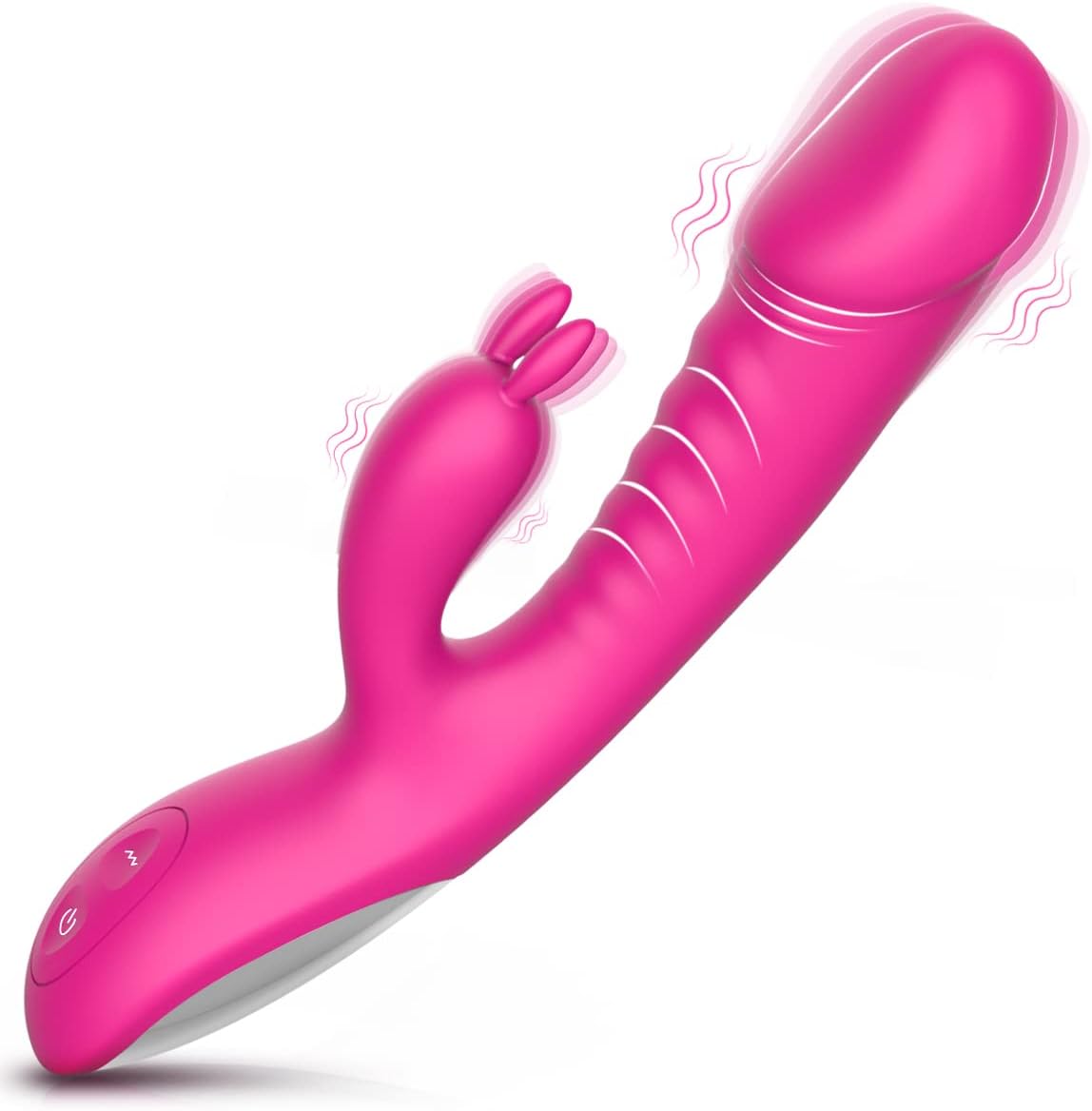 Sensual Delights Erotic Massage Kits Rabbit Vibrators G Spot Vibrator for Woman with 10 Vibrating Modes, Adult Sex Toys for Women Sex Toy with USB Charging Cable