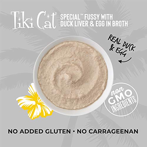 Tiki Pets 48023 Tiki Cat Special Fussy Mousse, Duck Liver & Egg thumb #3