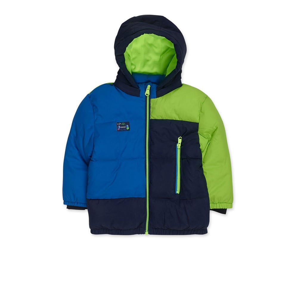 Tuc Tuc Parka acolchada de niño color azul marino colección robot maker