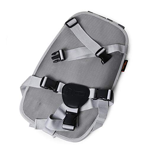 Image of Crossrock Case Saddle for Hard Guitar Case as backpack, Grey