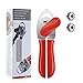 Produktbild Otstar 4-in-1 Dosenöffner Manuell, Dosenöffner ohne Scharfe Kanten, Flaschenöffner mit Ergonomischem Griff, Großer Drehknopf, ideal für Senioren mit Arthritis(Rot)
