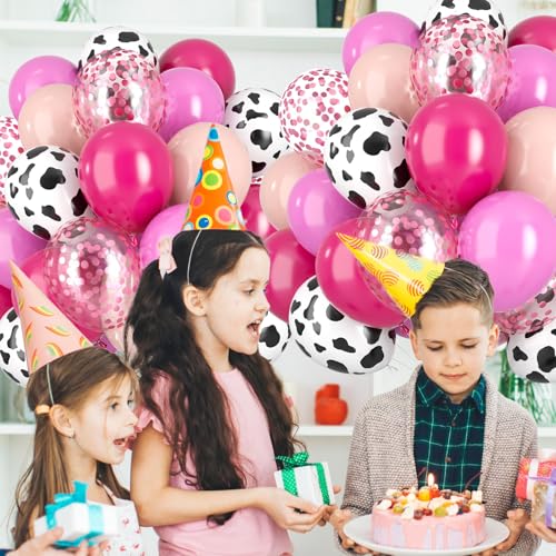 50% Off Cow Print Balloons - 60-Piece Pack for Party Decorations