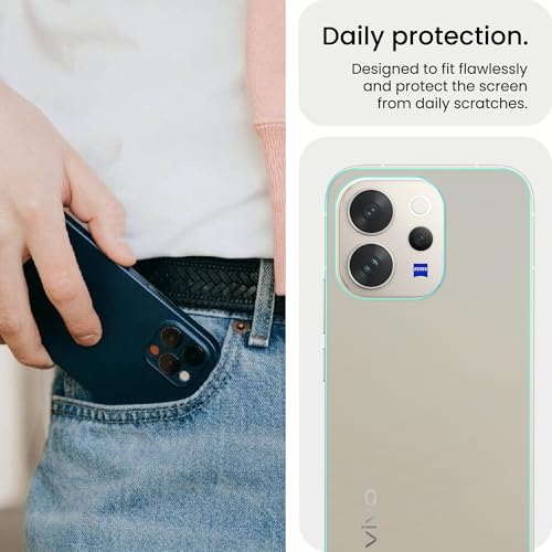Image of FIRST MART Matte Back Screen Protector for Vivo V70 - TPU Anti-Glare Protection, Anti-Slip, Bubble-Free, Edge to Edge Coverage [ 1 Pack]