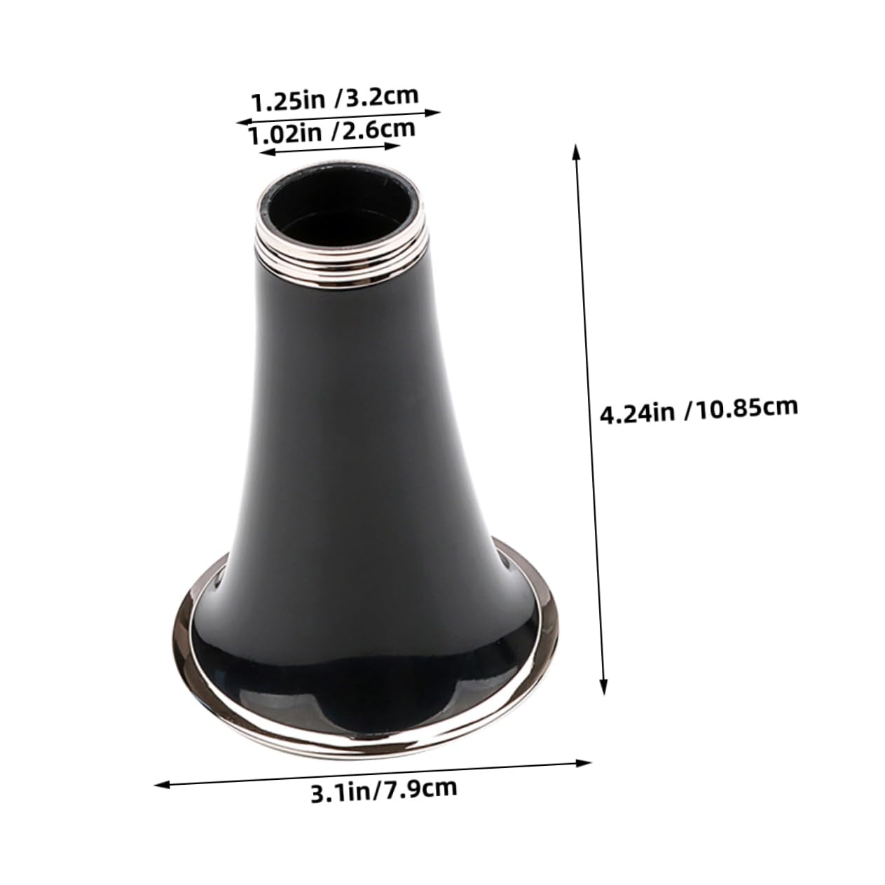 HANABASS Clarinet Bell for Players Lightweight Clarinet Bell Replacement Musical Instrument Accessory with Exceptional Sound Quality for Musicians and Performances
