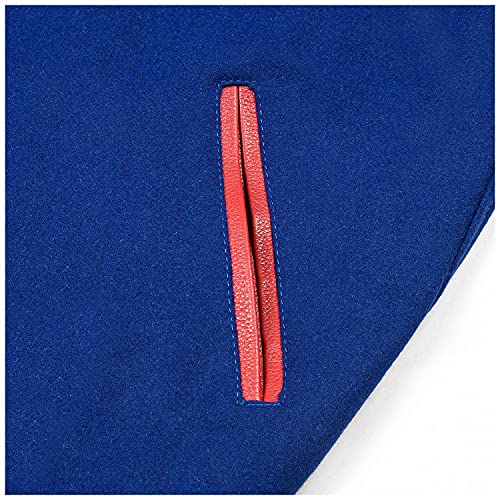 Image of Varsity Jacket Baseball Letterman Jacket- Wool and Leather Premium Quality Unisex Basketball Jacket