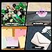 500pcs Double-Sided Mounting Putty, 15mm Round Sticky Nano Dots Removable Clear Adhesive Tack Putty for Wall for Hanging Photo Pictures Posters No Trace