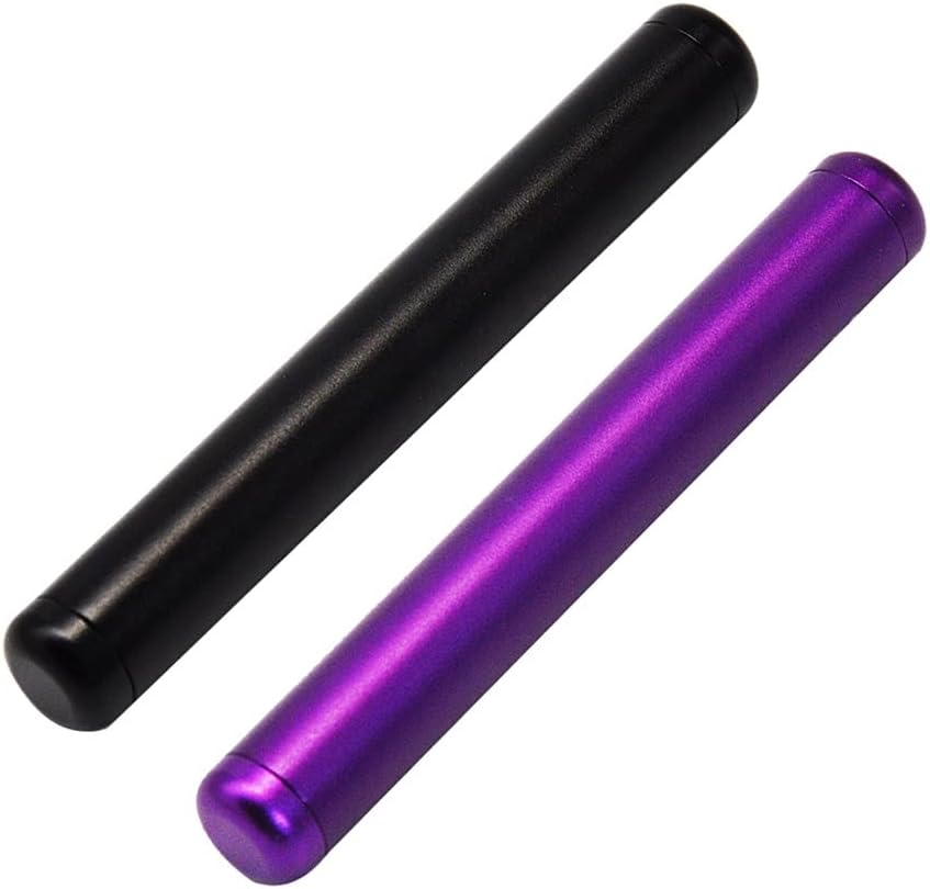 - 2Pcs Storage Tube Holder, Tube Waterproof Travel Storage Box, Metal Tube Container Fit in Pocket Purse Lightweight Portable for Travel