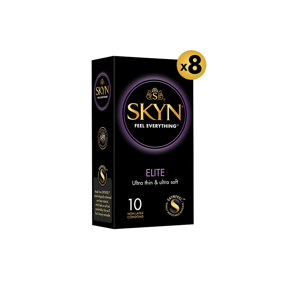 SKYN® ELITE NON LATEX CONDOMS 80 Pack + 20 Free Pack of Elite