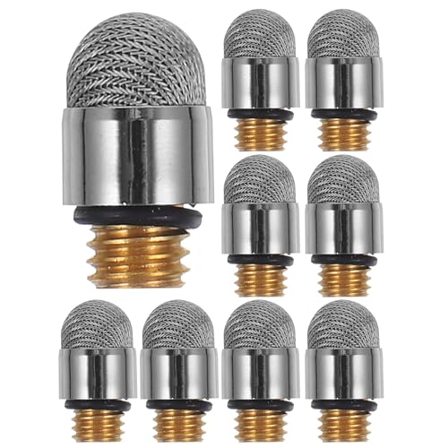 Abaodam 10個 静電容量式スラスペン交換用ペン先 メッシュファイバー素材 高精タッチ対応 スマホ タブレット用耐久性キャパシティブペン先