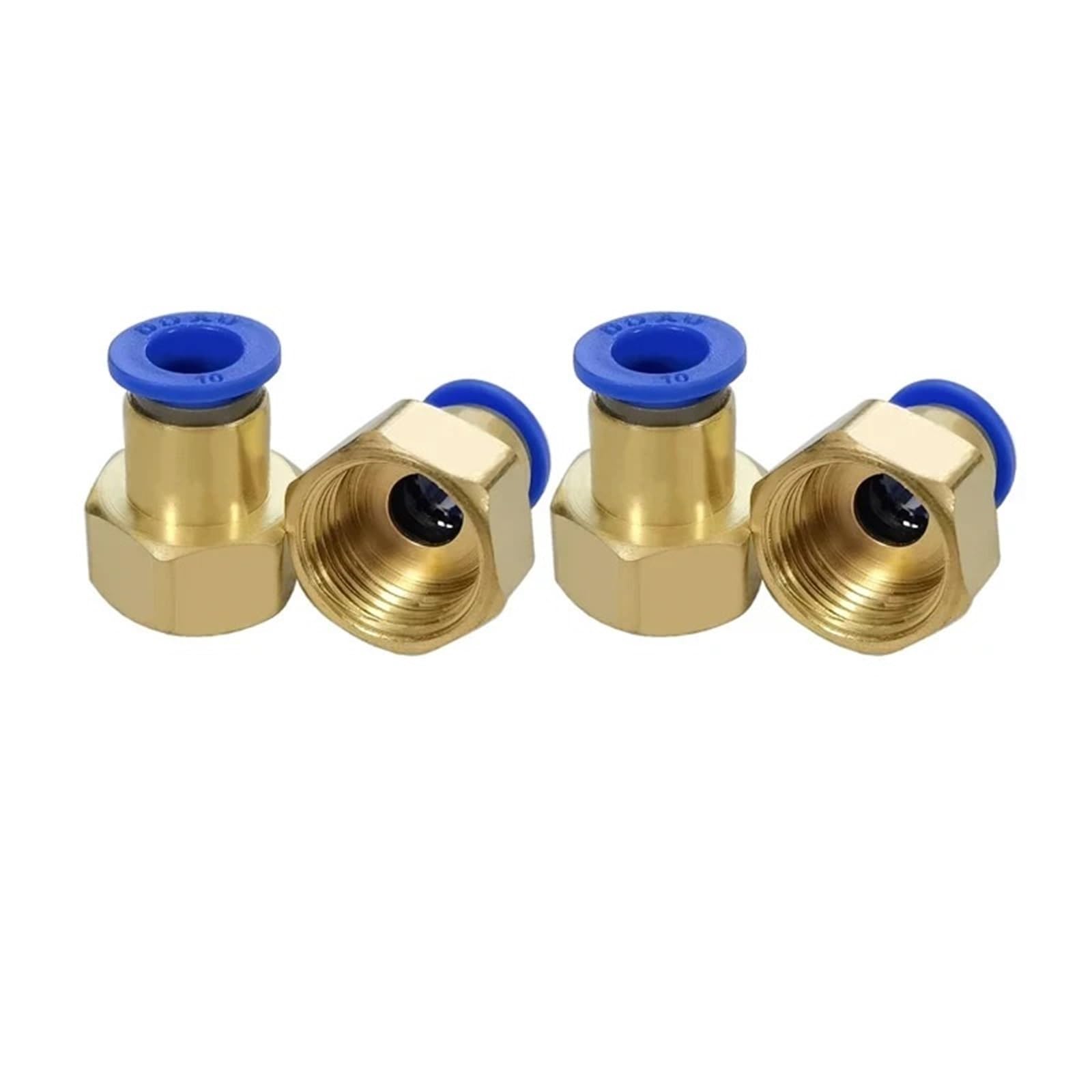 PCF Type OD 4MM 6MM 8MM 10MM 12MM Thread 1/8'' 1/4'' 3/8'' 1/2'' Pneumatic Connectors Straight Fittings(PCF6-01)