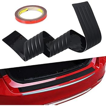 Striscia Protezione Paraurti Posteriore In Fibra Di Carbonio Per KIA Rio - AntiGraffio E Decorativa - Foto 9