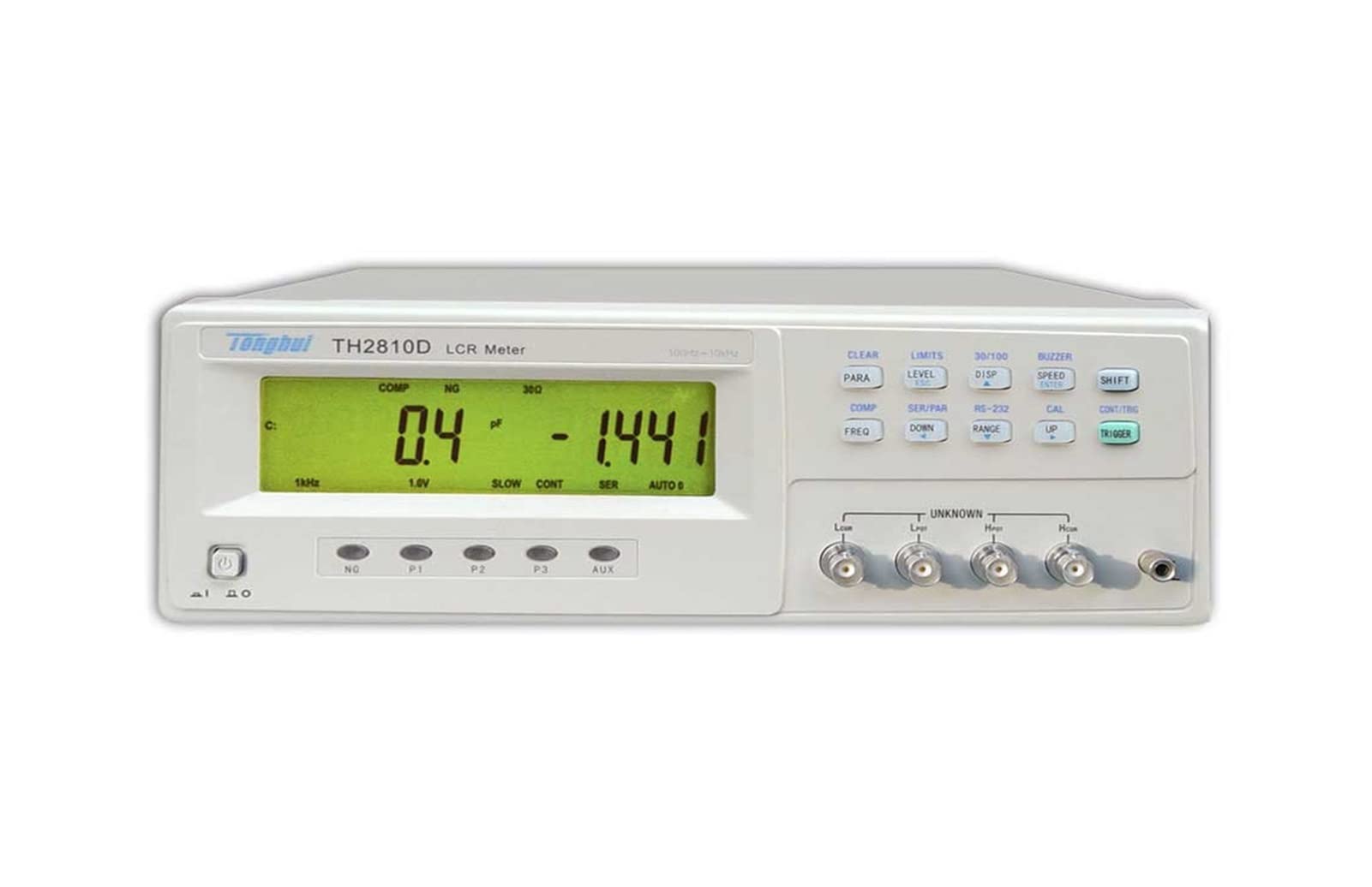 TH2810D Digital LCR Tester de resistencia escritorio digital medidor 100Hz, 120Hz, 1kHz, 10 kHz con grande Lcd Pantalla y la función clasificación,Alta precisión