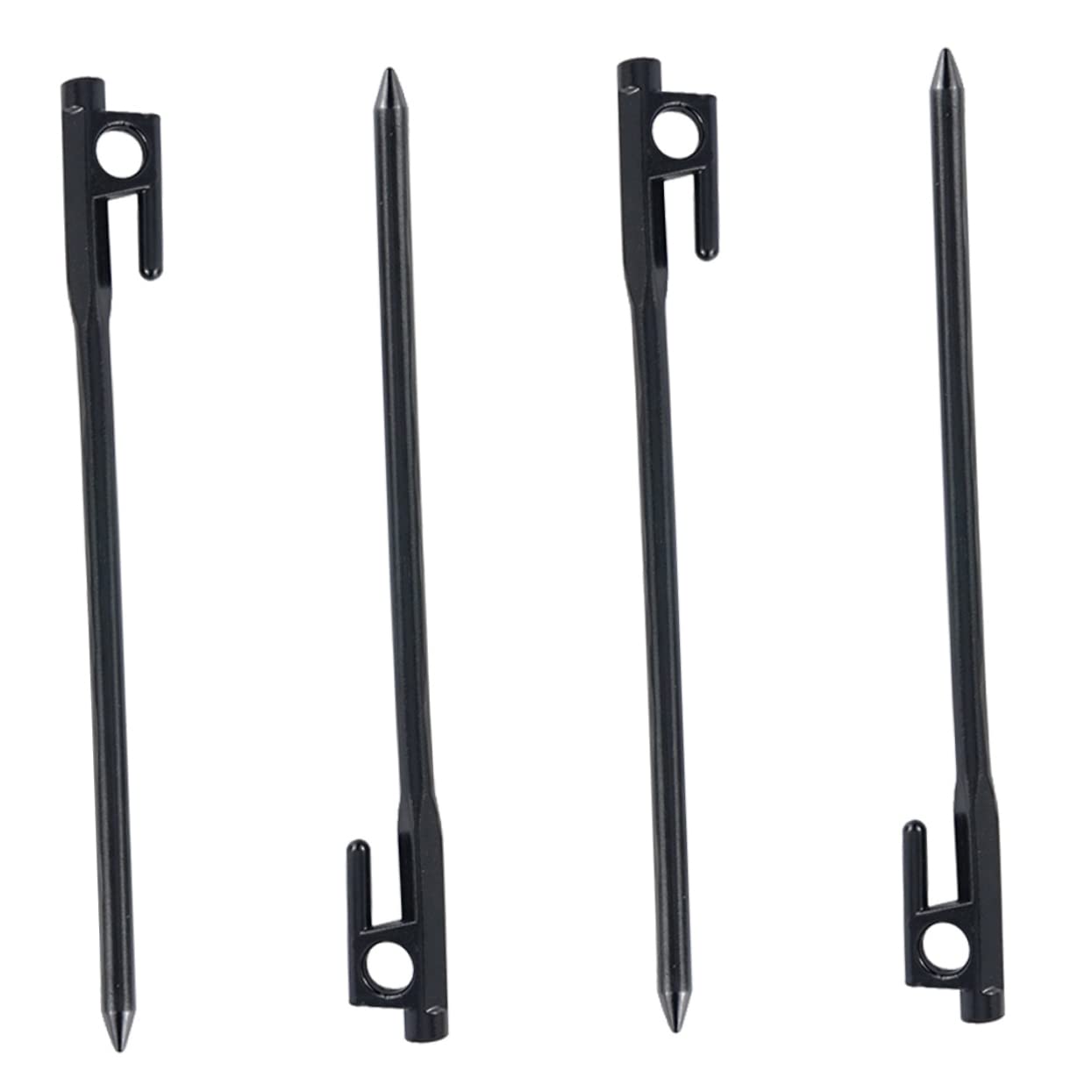 4piezas Piquetas para Tienda De Campaña Clavos para Accesorios para Acampada Resistentes y Fáciles De Usar
