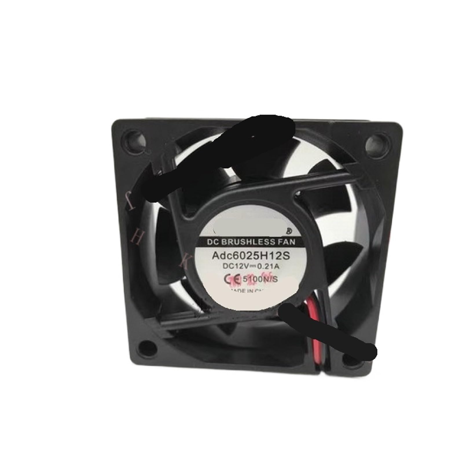 LWJYIPETZQ 6025 Adc6025H12S 12V 0.21A 6CM Cooling Fan