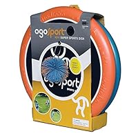 Schildkröt® Ogo Sport Set, 2 Ogo Softdiscs Ø29cm, 1 Ball, Standardgrösse, der beliebte Spiel-Klassiker, 970090, blau/orange
