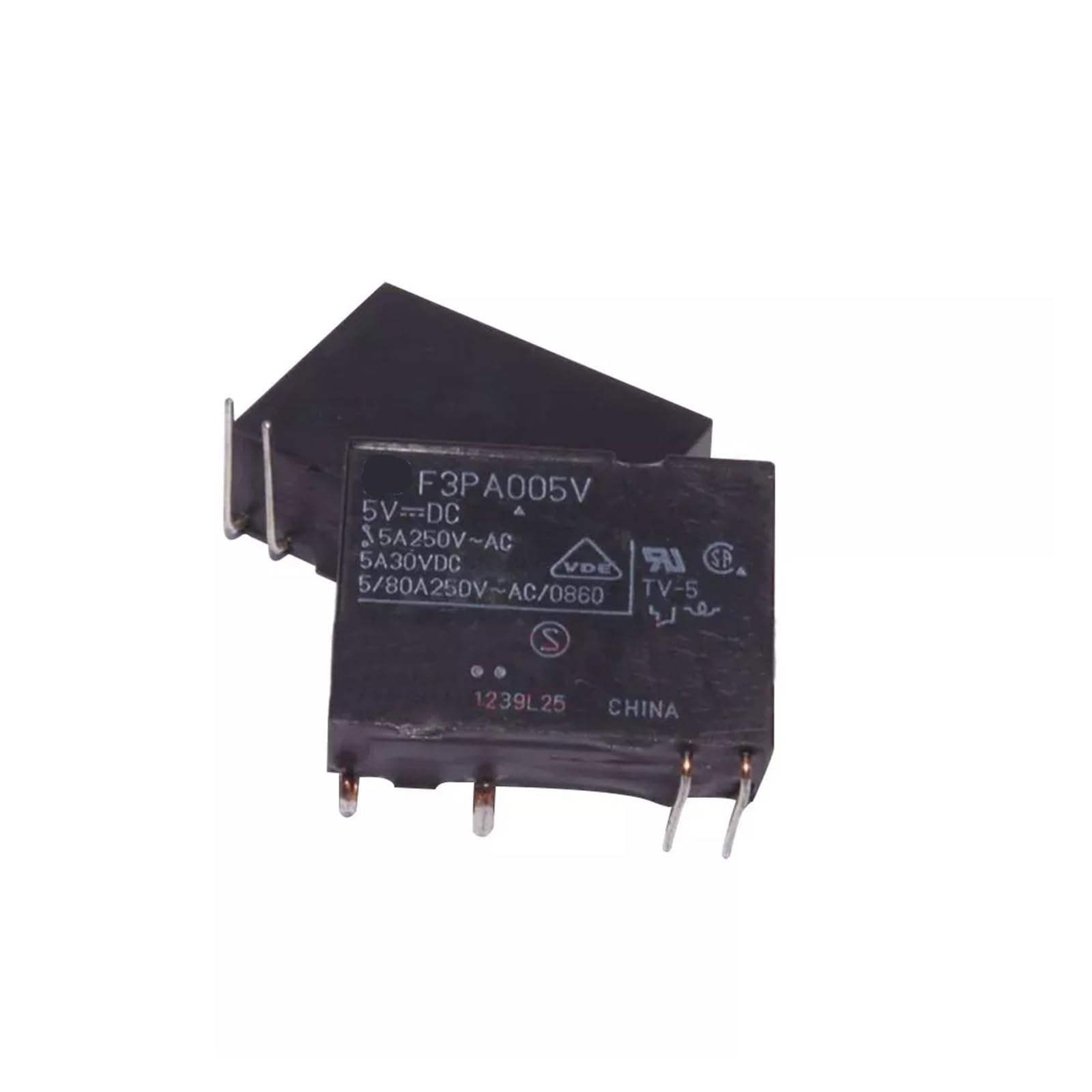 Relay F3PA005V composant relais 5V DC miniature pour PCB - 2