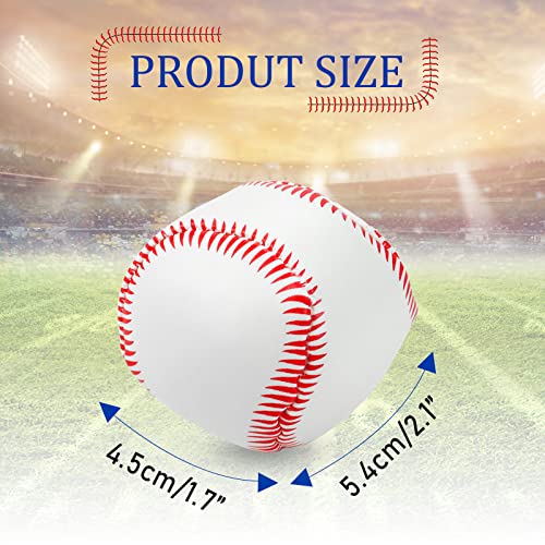 Weoxpr 24 Pack Mini Foam Baseballs - 2 Inch Soft Baseball Toys Squeeze Stress Relief Balls For Kid Themed Party Favors, Sports, Gifts #TOP1