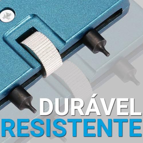 Kit 3 Ferramentas Abridor de Relógio Para Abrir Tampa Fundo 60mm Relojoeiro Reparo Chave Universal P