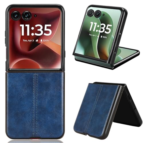 Étuis de téléphone compatible avec Motorola Razr Ultra 2025 bleu