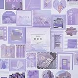 【Pegatinas Washi de ensueño y románticas】: estas pegatinas para álbumes de recortes ofrecen mucho espacio para ideas de bricolaje, adecuadas para diario, cuaderno, planificador, álbum, carta, caja de regalo, botella, taza, álbum de recortes, decoración de teléfono móvil y más.