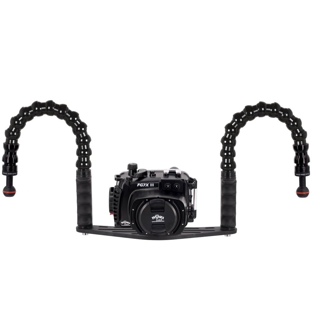Soporte de fundas para fotografía subacuática, brazo flexible, terminal esférico de 25 mm, fotosub – Cámaras subacuáticas compactas FLEX-ARM ST20209